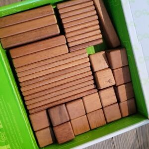 Tegu blocks- Mahagony set